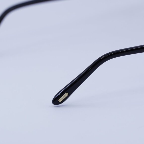 Tom Ford FT5012-B 001 Eyeglasses Black 53mm Aviator Frame - Picture 8 of 10